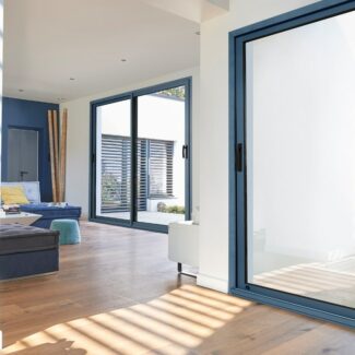 La baie coulissante PVC Atlantem