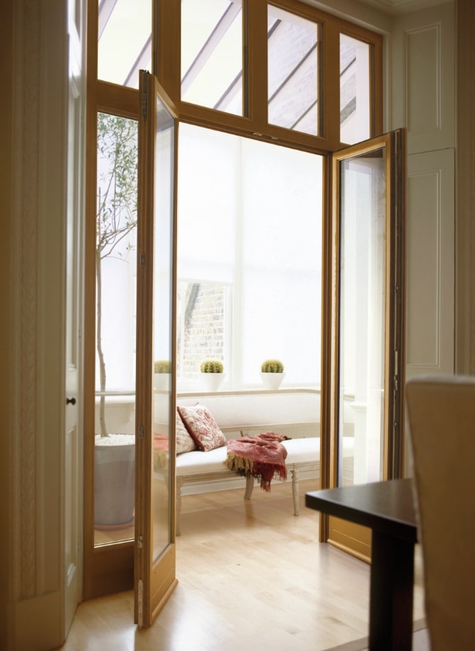 porte-fenêtre ouverture complète